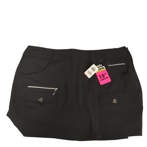 Jamie sadock black tennis skort size 16